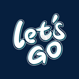 vlog视频日志花字lets go