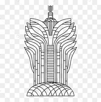 澳门建筑旅游地标景点新葡京酒店线描