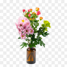 鲜花花束花瓶图片 鲜花花束花瓶图片素材免费下载 千库网