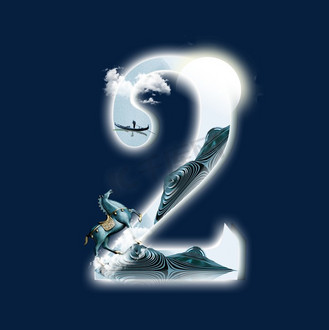 数字1个人vip和企业vip免费下载免抠元素手绘水彩唯美动物骏马个人vip