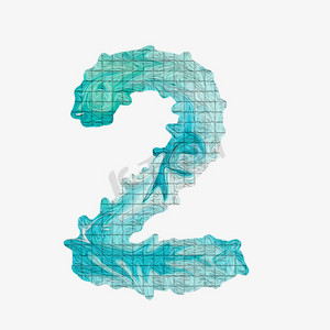 手绘抽象油画ps艺术字体-手绘抽象油画ps字体设计效果-千库网