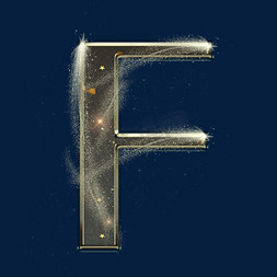 黑色星空字母f