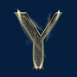 黑色星空字母y