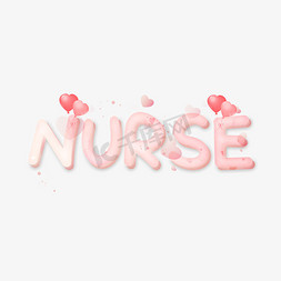 卡通爱心护士NURSE