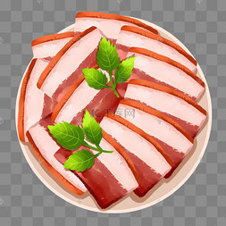 火锅麻辣烫五花肉食物