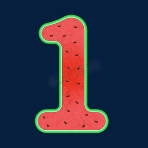 1字体