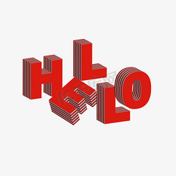 hello创意免抠艺术字图片_hello创意设计