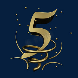 阿拉伯数字倒计时ps艺术字体-阿拉伯数字倒计时ps字体设计效果-千库网