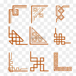 中式古典花纹花边