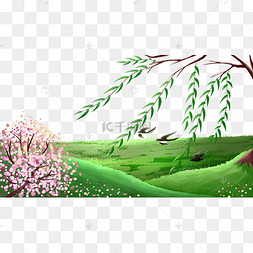桃花桃树