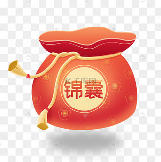 春节新年新春立体锦囊福袋