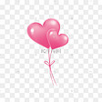 情人节三八妇女节粉色爱心气球
