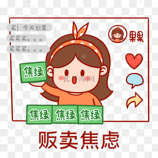 焦虑表情包图片-焦虑表情包图片素材免费下载-千库网