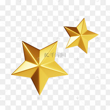 3d立体星星展台门框