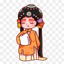 png下载psd戏剧戏曲人物角色文丑丑角京剧断案下载 png下载psd戏剧