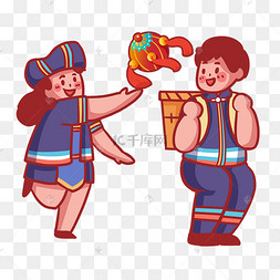 三月三女儿节上巳节抛绣球习俗