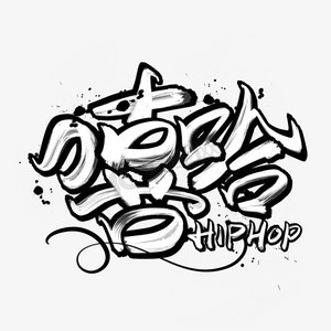 嘻哈涂鸦艺术字