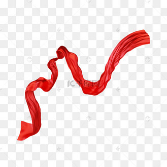 红色丝巾图片_红色丝巾设计图片素材大全-千库网