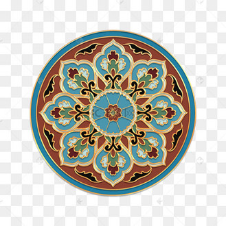 立体浮雕植物珐琅彩中式花纹复古港风边框