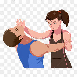 女性女子防身术自卫防御格斗