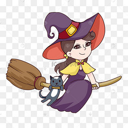 q版卡通魔法师巫师魔法女巫