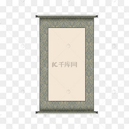 中国画卷边框图片-中国画卷边框图片素材免费下载-千库网