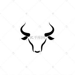 牛头标识矢量图标说明