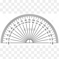 量角器矢量