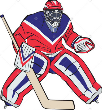 冰上曲棍球守门员