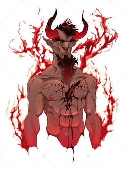 魔鬼.恶魔的肖像.