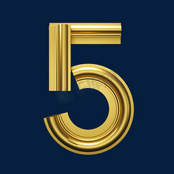 立体数字5ps艺术字体-立体数字5ps字体设计效果-千库网