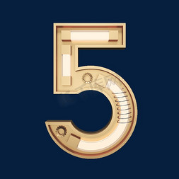 创意大气数字ps艺术字体-创意大气数字ps字体设计效果-千库网