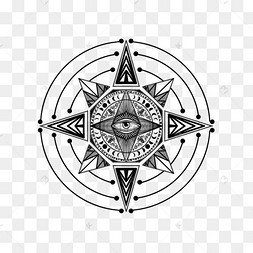 全视之眼宇宙组合黑白神秘