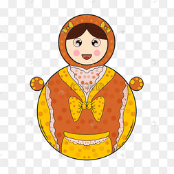 不倒翁卡通风格玩具