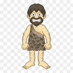 原始人装饰贴纸