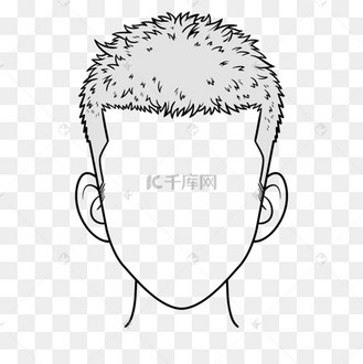 日本动漫男子帅气短发寸头