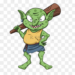 卡通地精哥布林