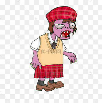 卡通变异怪物僵尸