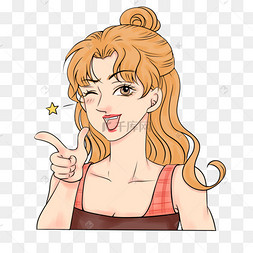 抛媚眼波普风格表情下载 png下载psd罪犯大头照卡通黑白下载 png下载