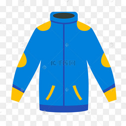 外套雪地运动户外卡通图片裤子剪贴画牛仔裤口袋卡通手绘冬季羽绒服