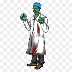 僵尸卡通医生