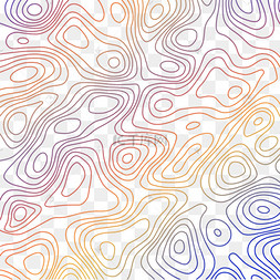 地形图渐变抽象纹理