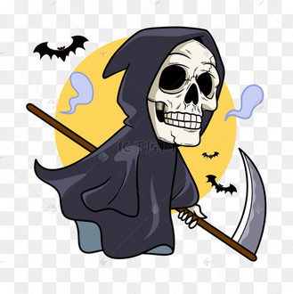 死神可爱卡通