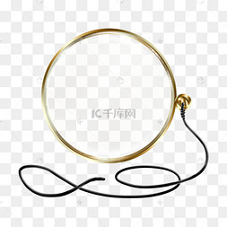 单片眼镜金属绅士透明