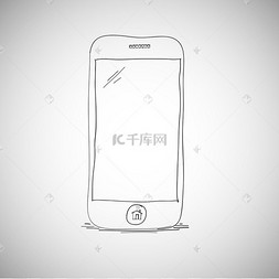 素描手机图标