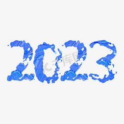 2023蓝色流体