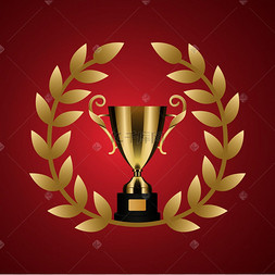 冠军图标矢量图