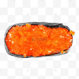 日式料理鱼籽手握寿司