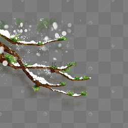 下雪霜花白色冰日本卡通风格上学小学生白色冰晶冰花雪花形状套图粗