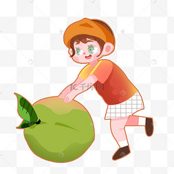推着青梅卡通人物